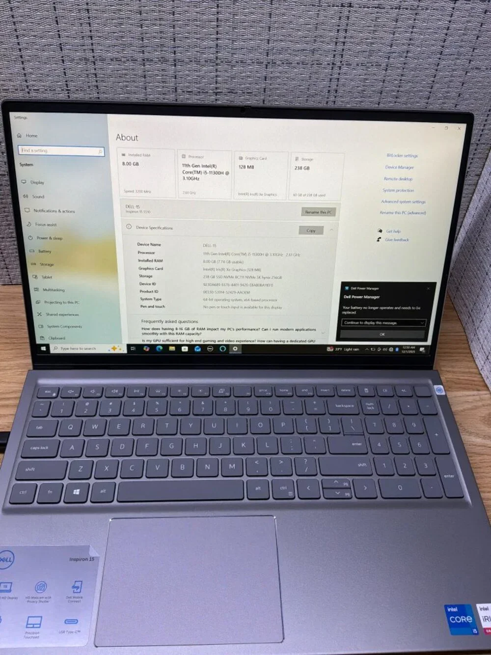 Dell Inspiron 15 5510 15.6